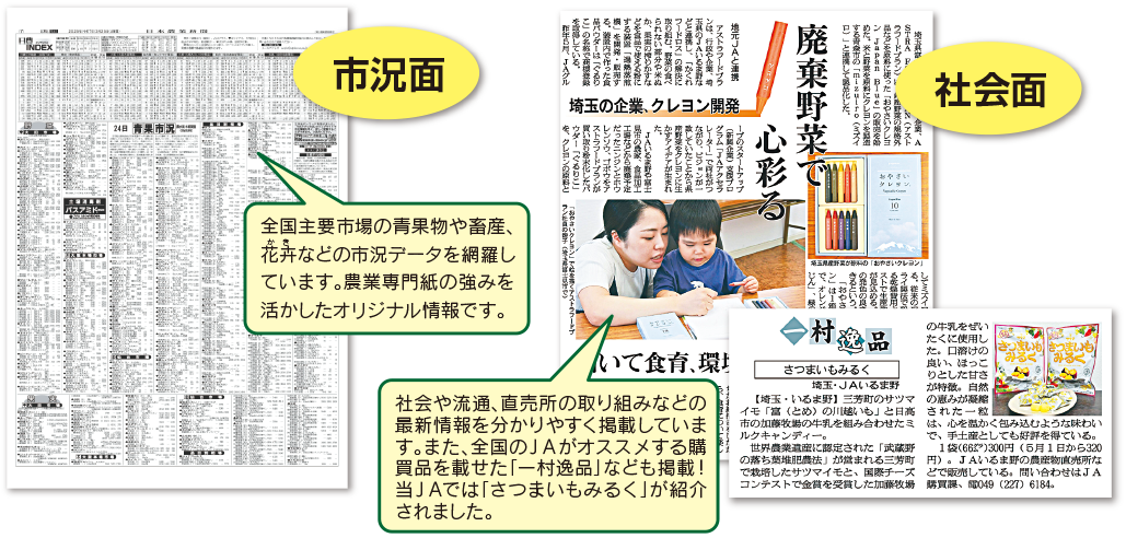 市況面・社会面
