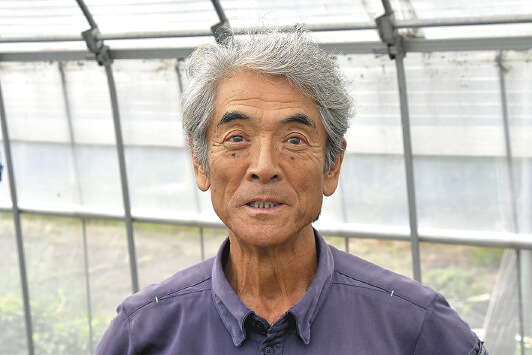 作る農作物は「鮮度良く、中身良く」
お茶と野菜の二刀流で奮闘するベテラン農家
