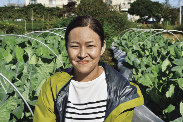 野菜づくりは楽しく、常に全集中！
安心・安全な野菜を目指して日々勉強中