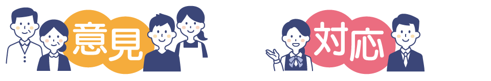意見と対応