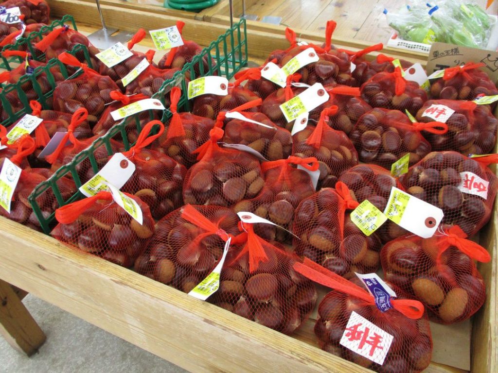 「利平栗」が入荷しています🌰