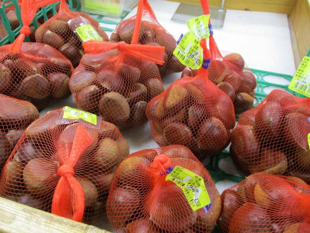 秋の味覚「栗」が入荷しております！