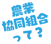 農業協同組合って？