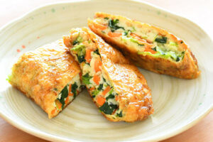 甘辛小松菜豆腐