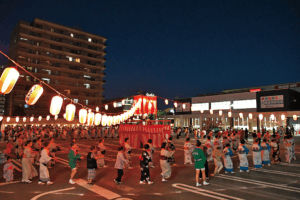 女性部主催の盆踊り大会